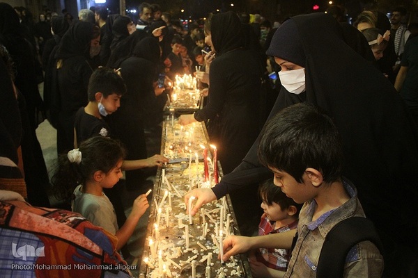 حسینیه ایران؛ مراسم شام غریبان حسینی در اهواز