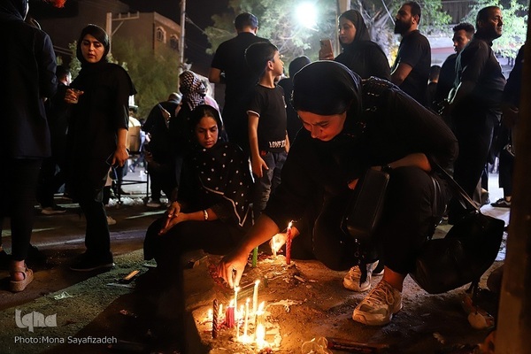 حسینیه ایران؛ مراسم شام غریبان حسینی در اهواز