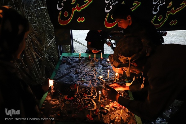 شام غریبان حسینی در اهر