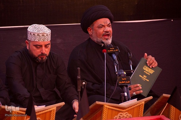 محفل انس با قرآن کریم در شب عاشورا در قرارگاه حسینی