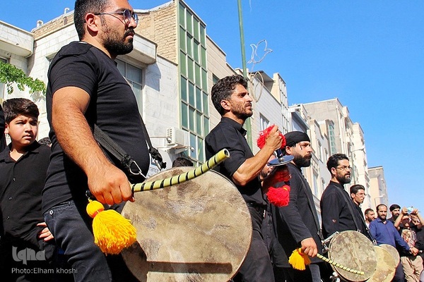 دسته عزاداری زینبیه اعظم زنجان در یوم الزینب