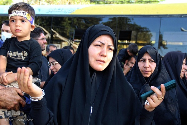 دسته عزاداری زینبیه اعظم زنجان در یوم الزینب