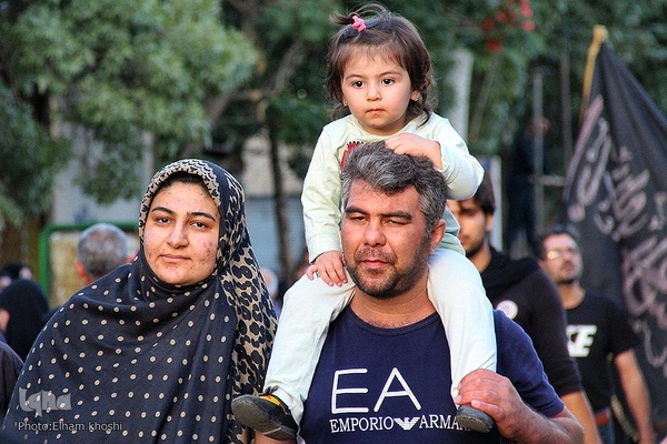 دسته عزاداری زینبیه اعظم زنجان در یوم الزینب