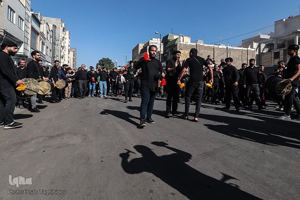 دسته عزاداری زینبیه اعظم زنجان در یوم الزینب