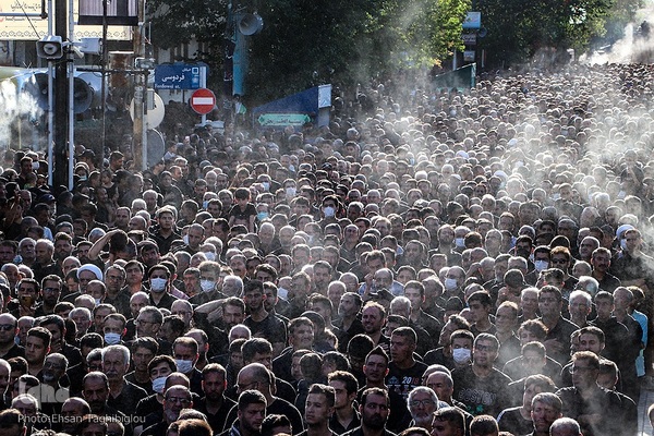 دسته عزاداری زینبیه اعظم زنجان در یوم الزینب