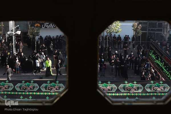 دسته عزاداری زینبیه اعظم زنجان در یوم الزینب