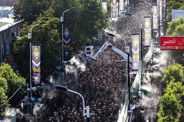 دسته عزاداری زینبیه اعظم زنجان در یوم الزینب