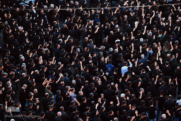 دسته عزاداری زینبیه اعظم زنجان در یوم الزینب