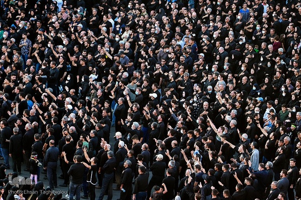 دسته عزاداری زینبیه اعظم زنجان در یوم الزینب