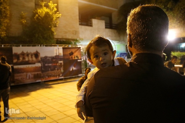 مراسم سوگواری هیئت هنر و رسانه قم