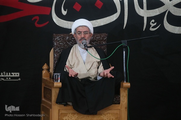 مراسم سوگواری هیئت هنر و رسانه قم