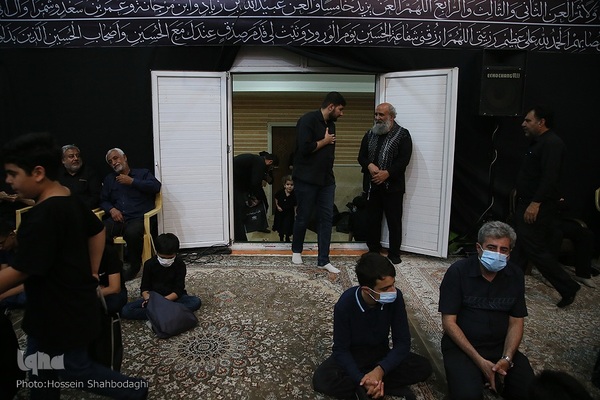 مراسم سوگواری هیئت هنر و رسانه قم