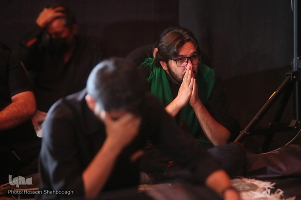 مراسم سوگواری هیئت هنر و رسانه قم