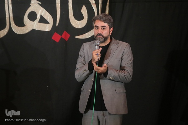 مراسم سوگواری هیئت هنر و رسانه قم