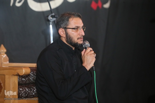 مراسم سوگواری هیئت هنر و رسانه قم