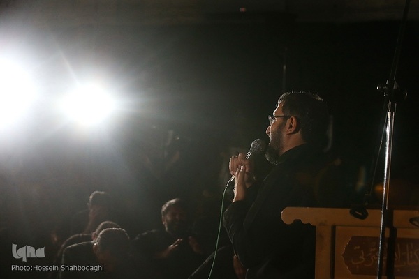 مراسم سوگواری هیئت هنر و رسانه قم