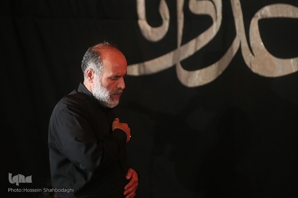 مراسم سوگواری هیئت هنر و رسانه قم