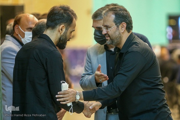 حضور علیرضا معاف، معاون قرآن و عترت وزیر فرهنگ و ارشاد اسلامی در بزرگداشت مرحوم حجت الاسلام والمسلمین حاج محمدرضا شهیدی پور