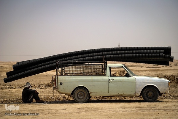 آماده‌سازی موکب‌های اربعین در مرز شلمچه