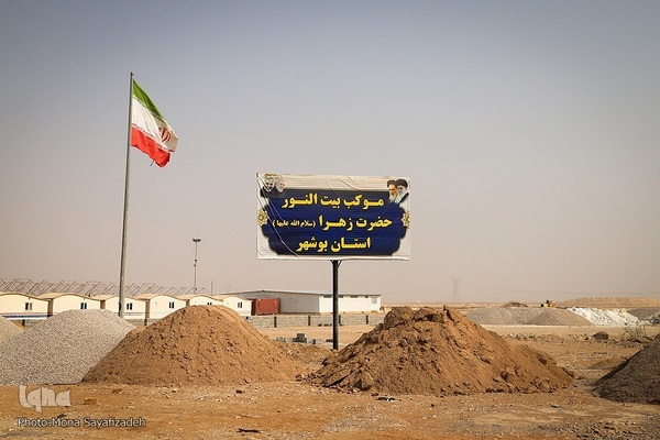 آماده‌سازی موکب‌های اربعین در مرز شلمچه