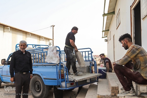 آماده‌سازی موکب‌های اربعین در مرز شلمچه