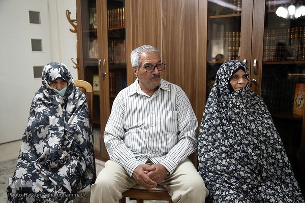 دیدار جامعه قرآنی با خانواده شهید قرآنی «حسن کوهستانی»