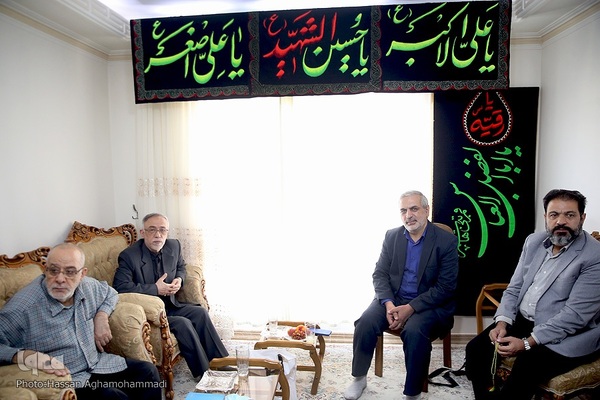 دیدار جامعه قرآنی با خانواده شهید قرآنی «حسن کوهستانی»