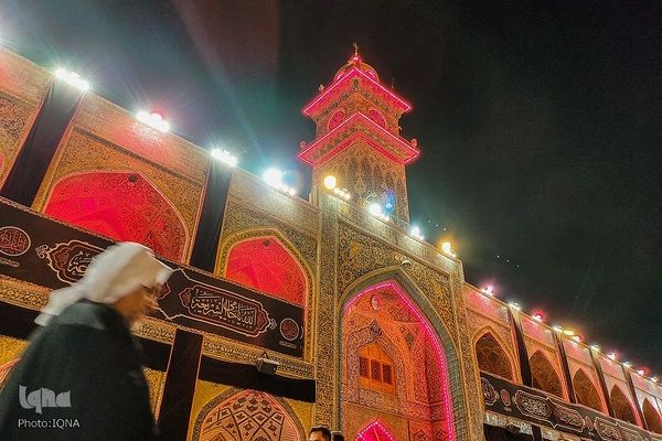 حال و هوای حرم مطهر امام علی در آستانه اربعین حسینی