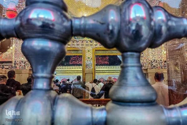 حال و هوای حرم مطهر امام علی در آستانه اربعین حسینی