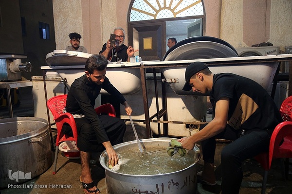 اطعام زوار اربعین حسینی