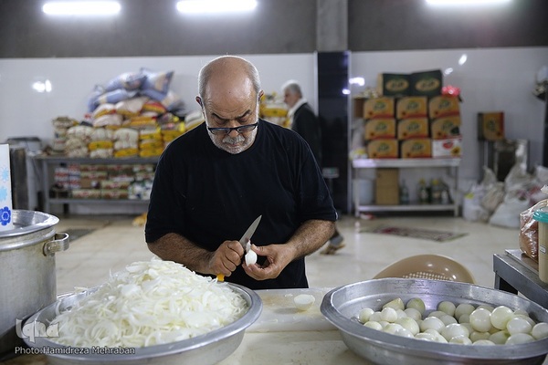 اطعام زوار اربعین حسینی