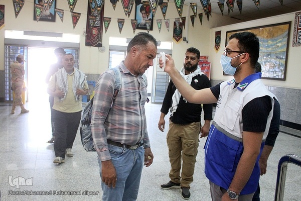 بازگشت زائران از مرز چذابه