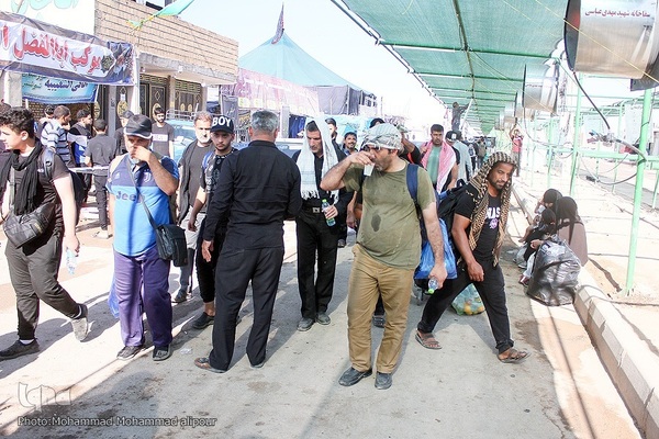 بازگشت زائران از مرز چذابه