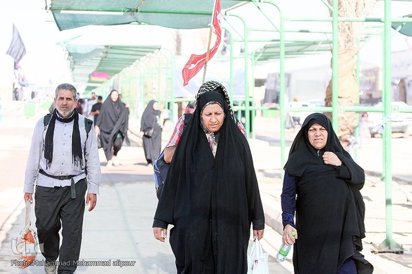 بازگشت زائران از مرز چذابه