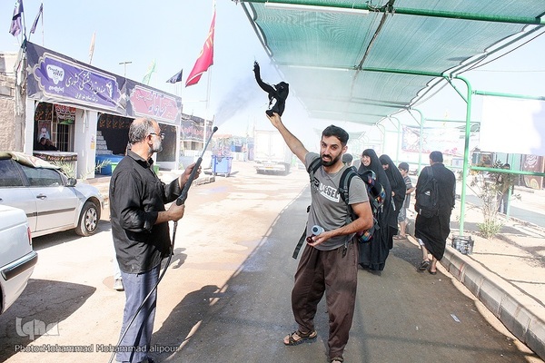 بازگشت زائران از مرز چذابه