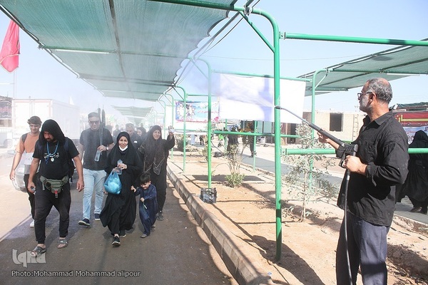 بازگشت زائران از مرز چذابه