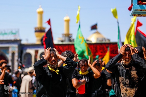 لحظه‌های دلتنگی در آستان حسینی