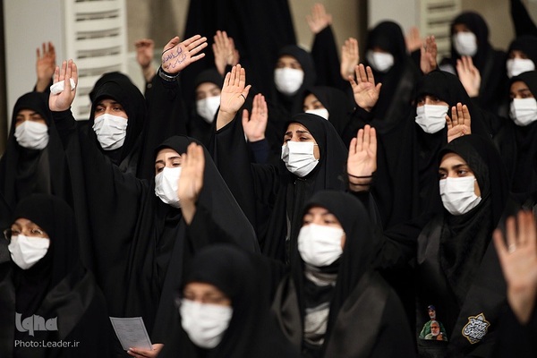 مراسم عزاداری اربعین حسینی با حضور رهبر انقلاب اسلامی در حسینیه‌ی امام خمینی (ره)