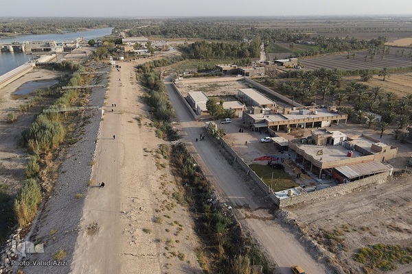 پیاده روی اربعین حسینی در منطقه طریق العلما و زرگه به سمت کربلای معلی