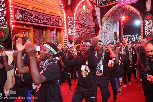 آستان مقدس عباسی در روز اربعین حسینی