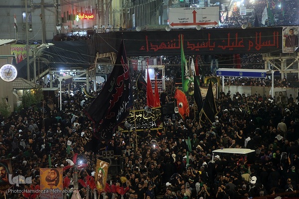 کربلای معلی در شب اربعین حسینی