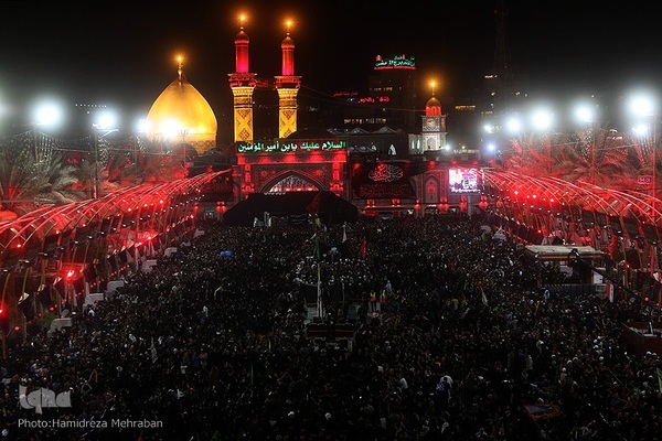 کربلای معلی در شب اربعین حسینی