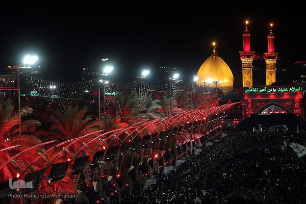 کربلای معلی در شب اربعین حسینی