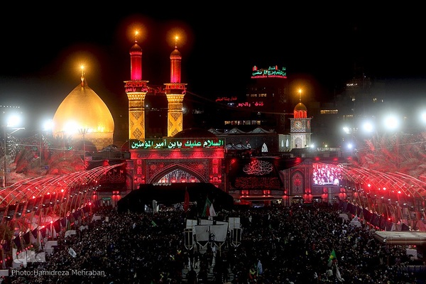 کربلای معلی در شب اربعین حسینی