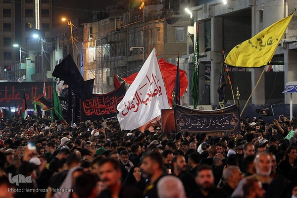 کربلای معلی در شب اربعین حسینی