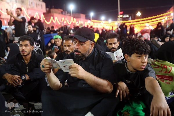 کربلای معلی در شب اربعین حسینی