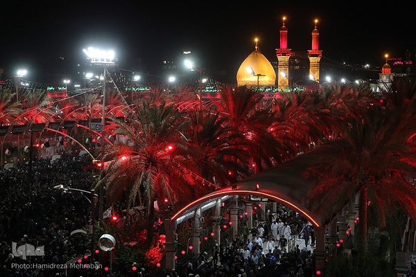 کربلای معلی در شب اربعین حسینی