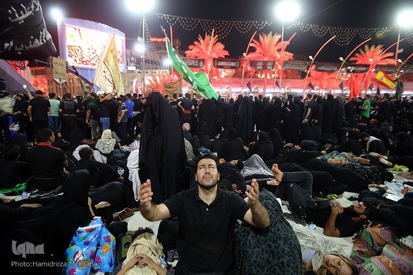 کربلای معلی در شب اربعین حسینی