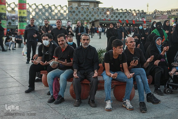 آیین پیاده‌روی جاماندگان اربعین حسینی در تهران(۲)
