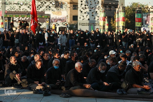 آیین پیاده‌روی جاماندگان اربعین حسینی در تهران(۲)
